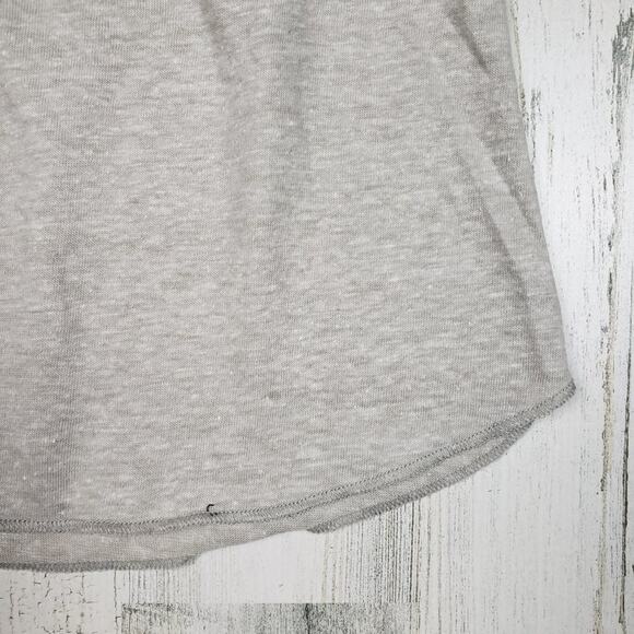 NWOT Over The Limit Apparel Oatmeal Racerback Tank Top Women's Size Medium - Picture 6 of 9